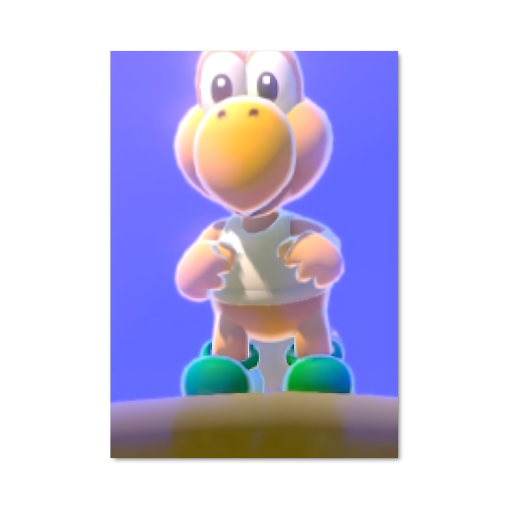 Poster Koopa sur la Colline